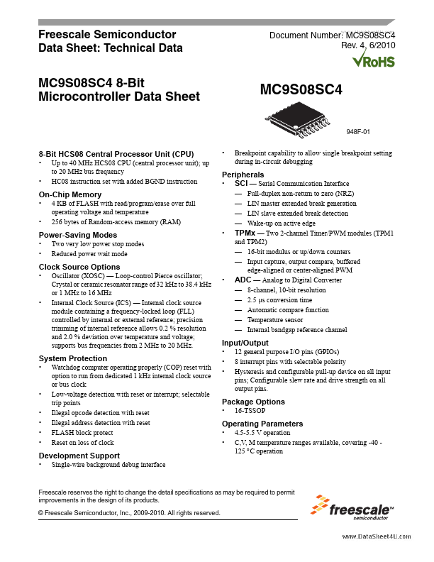 MC9S08SC4