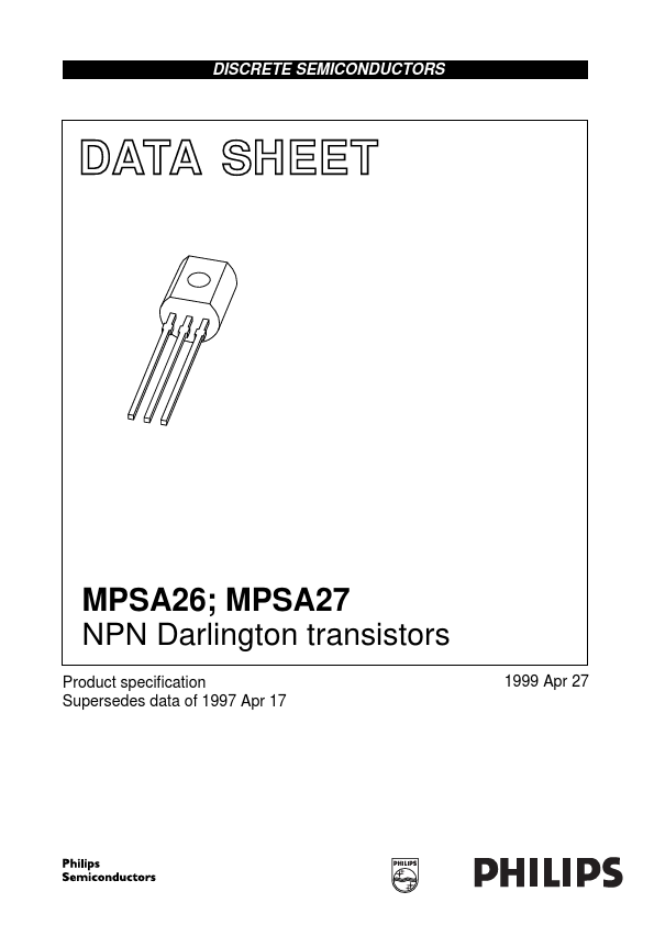 <?=MPSA26?> डेटा पत्रक पीडीएफ