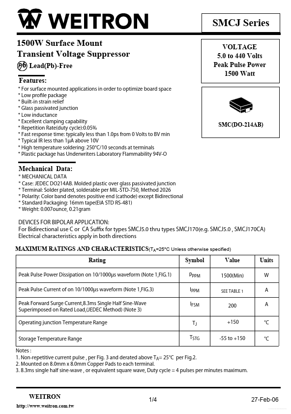 SMCJ5.0A