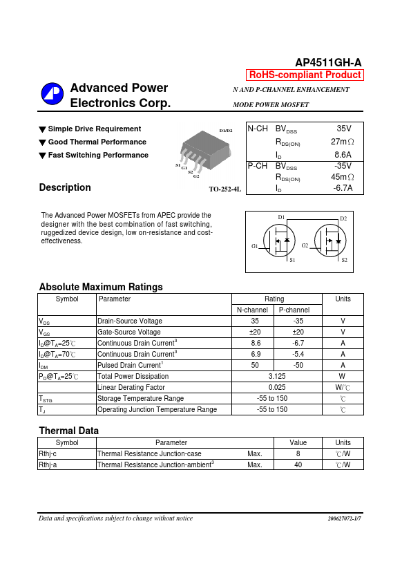 AP4511GH-A