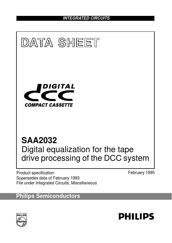 <?=SAA2032?> डेटा पत्रक पीडीएफ