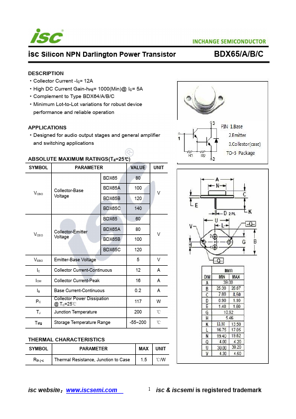 BDX65A