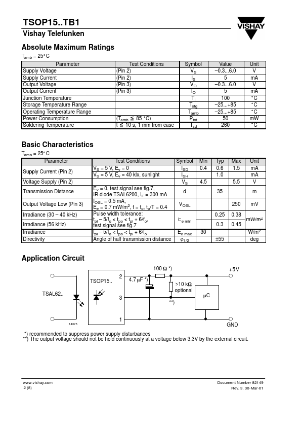 TSOP1530TB1