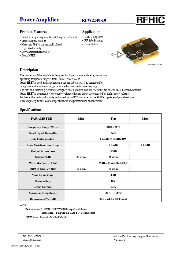 RFW2140-10