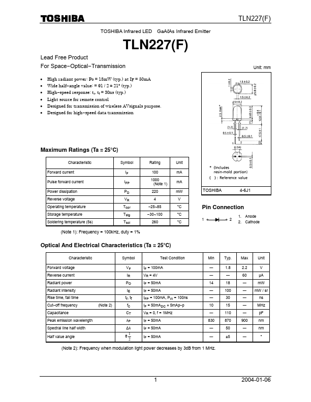 TLN227 Toshiba Semiconductor