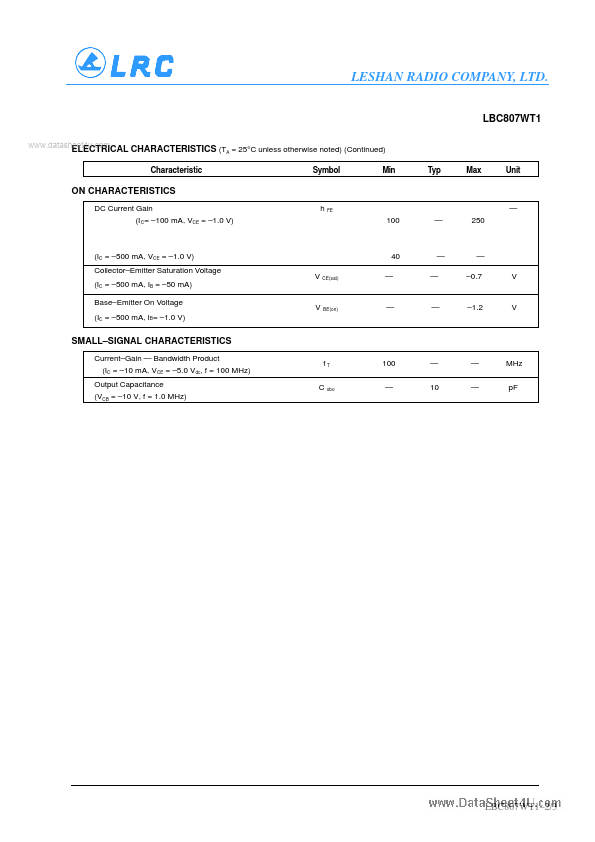 LBC807WT1