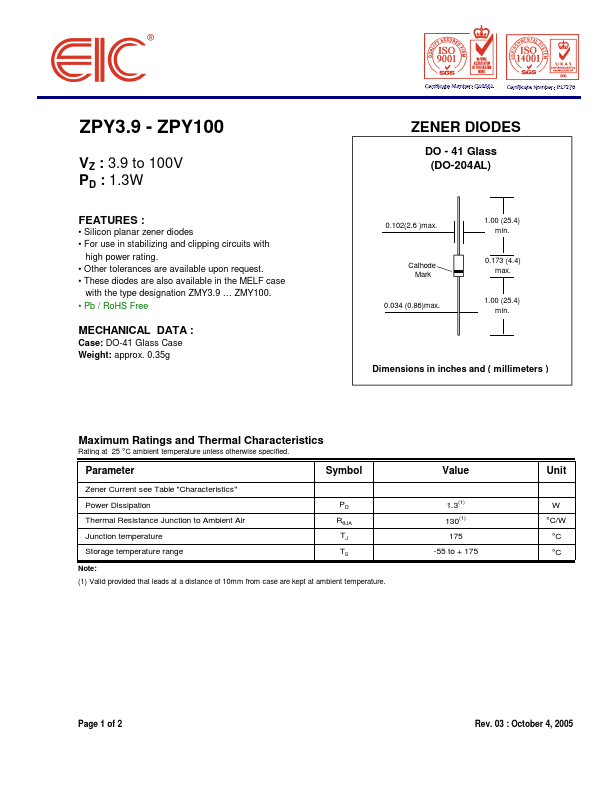 ZPY82 EIC