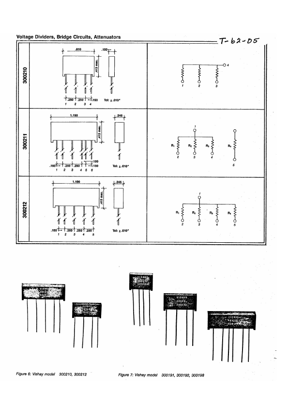 300211 Foil Resistors