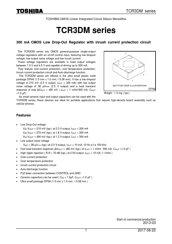 TCR3DM18 Toshiba