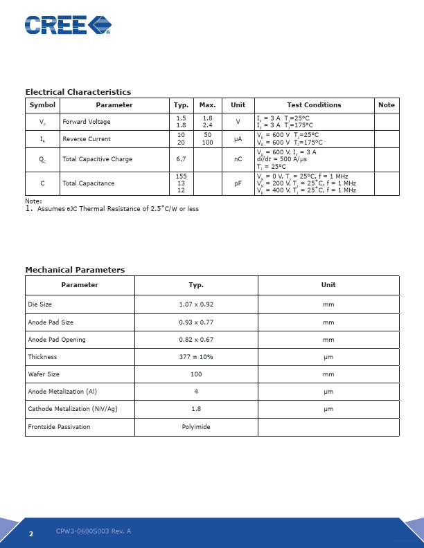 CPW3-0600S003