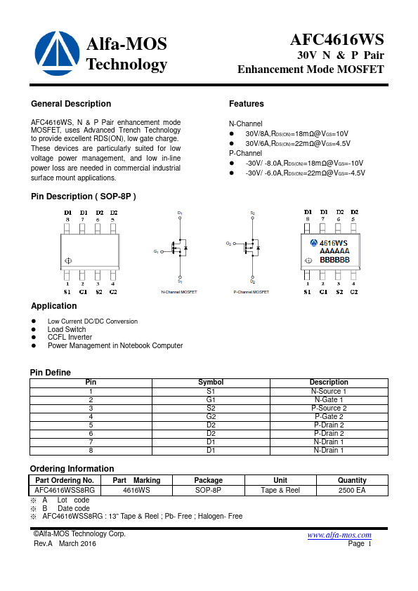 AFC4616WS