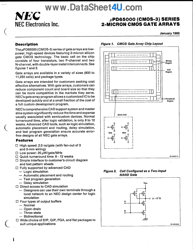 UPD65011 NEC Electronics