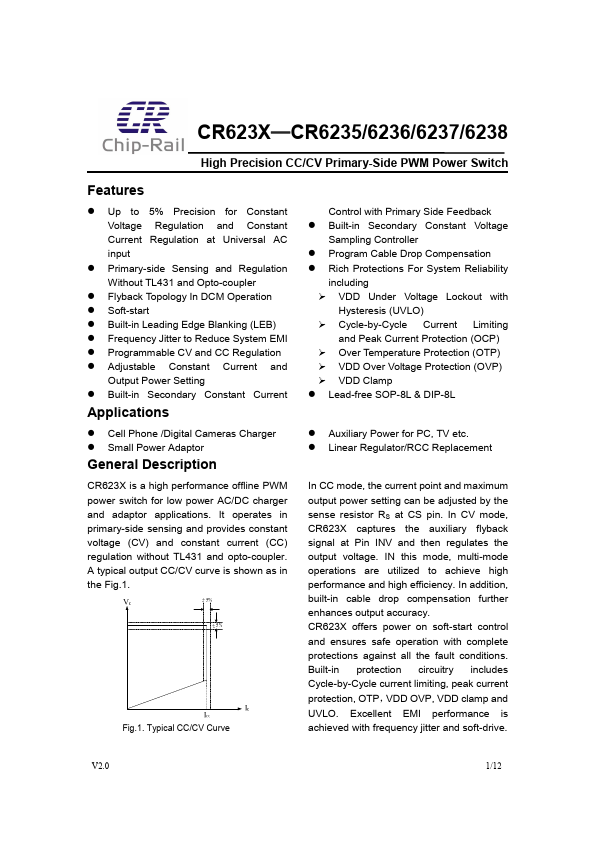 CR6236 Chip Rail