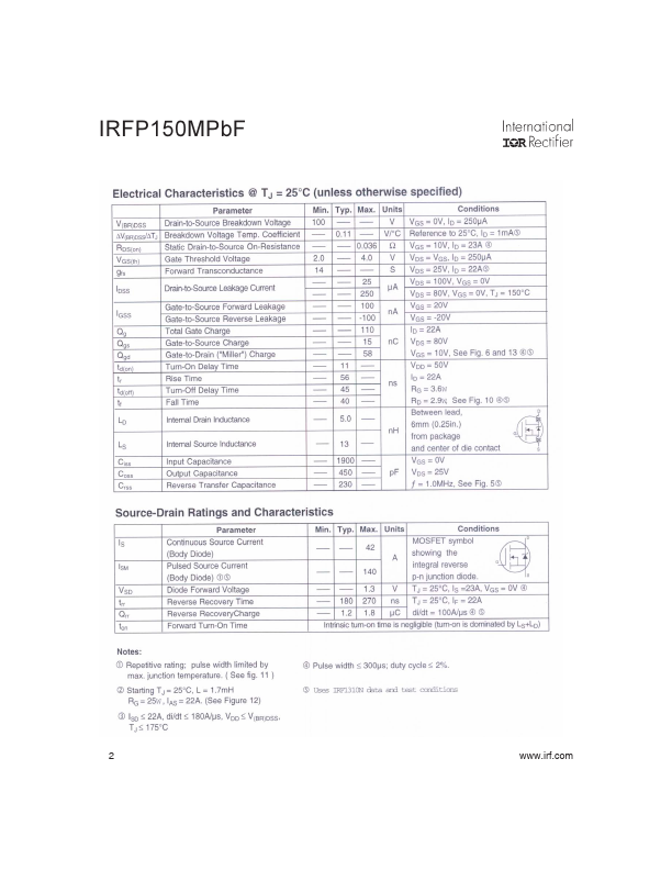 IRFP150MPBF