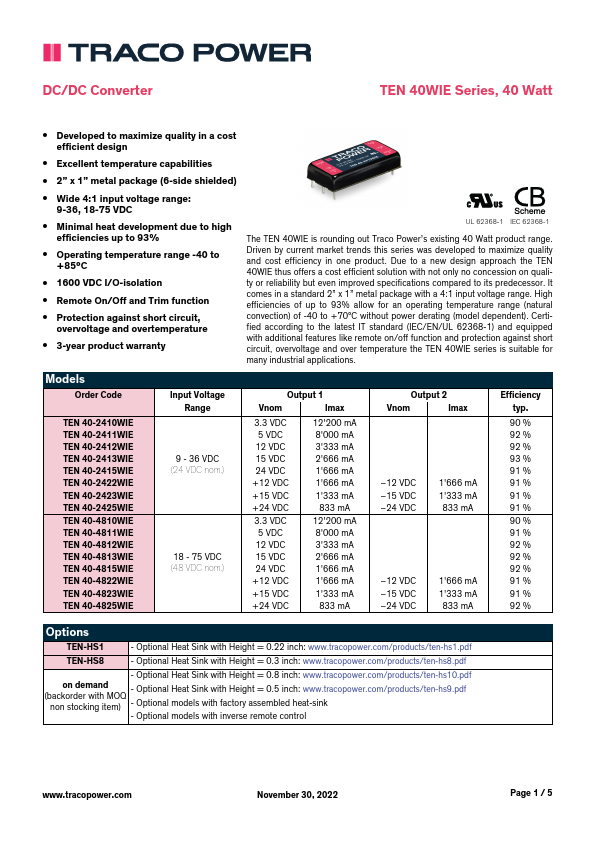 TEN40-2412WIE