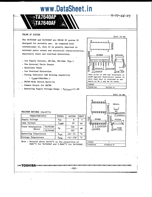 TA7640AF