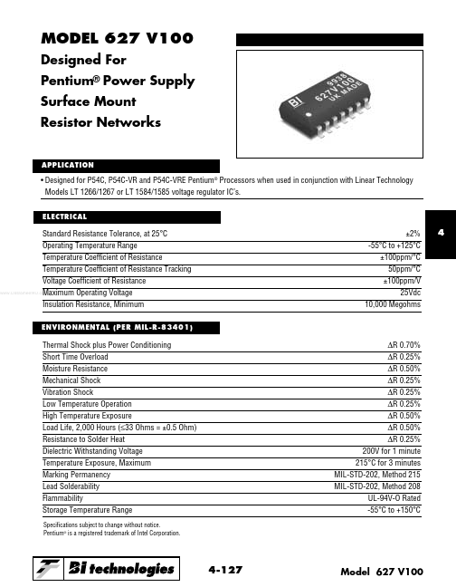 627V100 Bi technologies