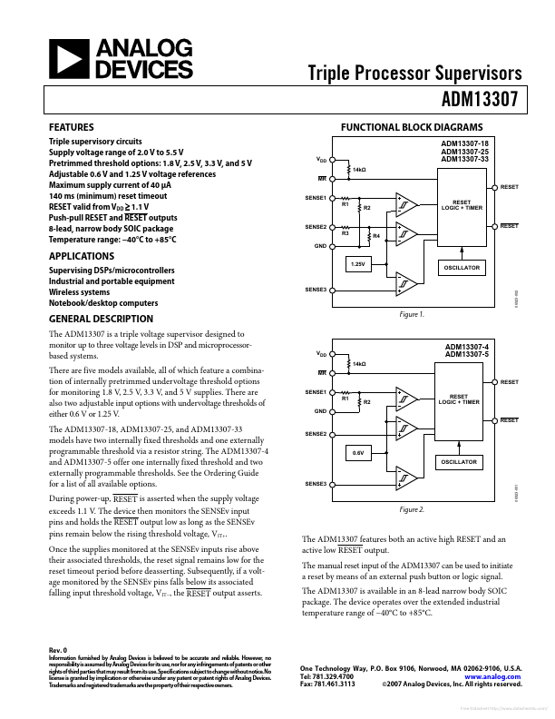 ADM13307 Analog Devices