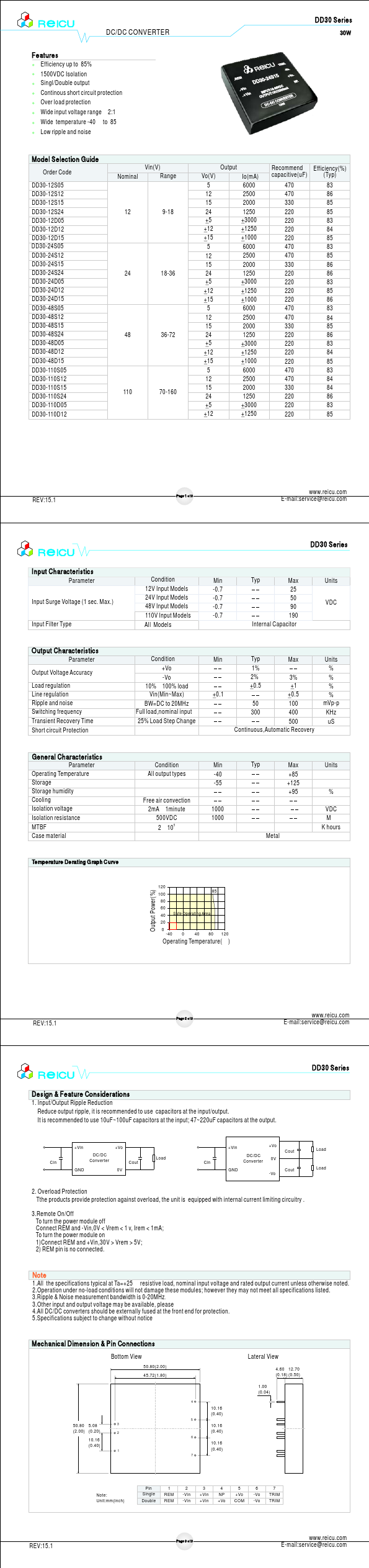 DD30-12D05 REICU