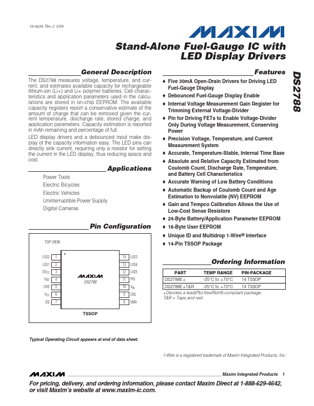 DS2788 Maxim Integrated