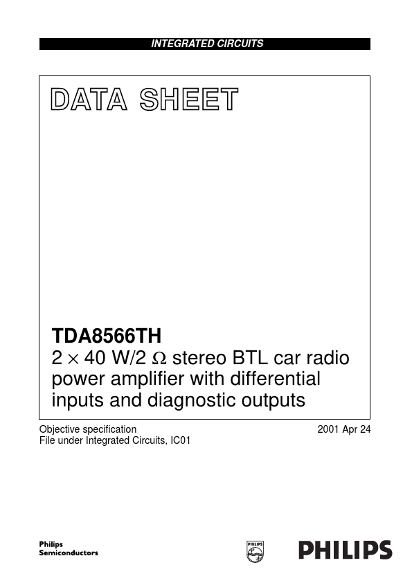 <?=TDA8566TH?> डेटा पत्रक पीडीएफ