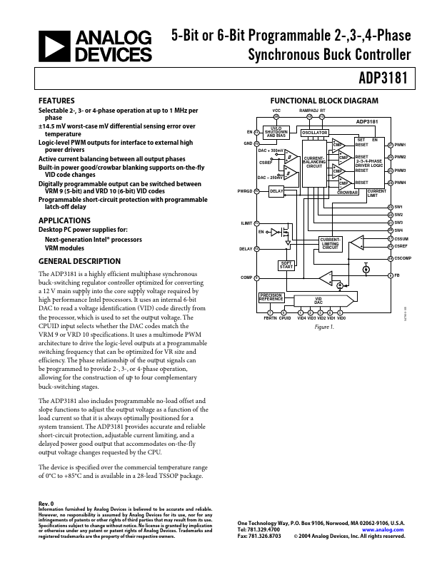 ADP3181 Analog Devices