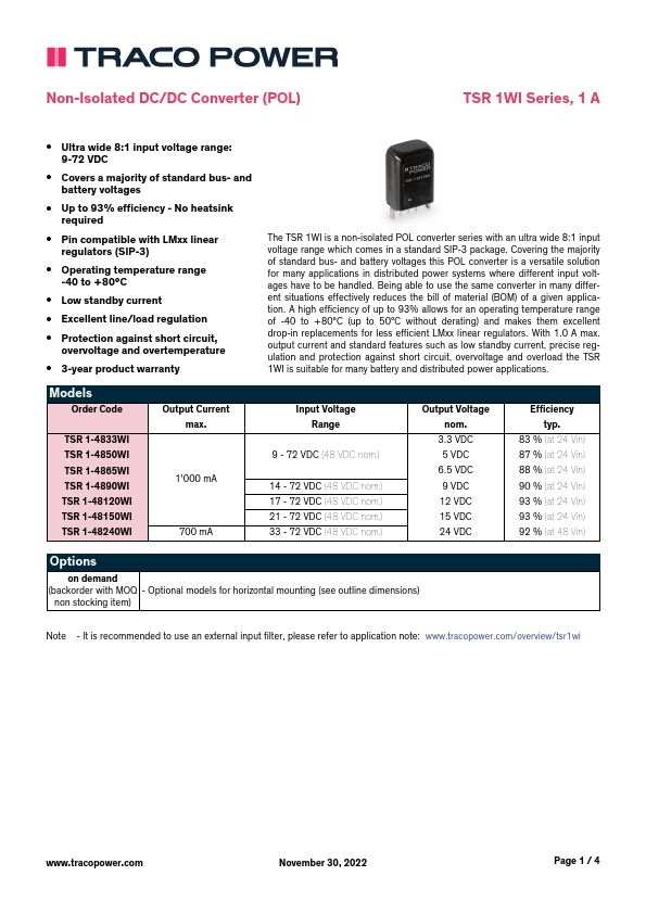 TSR1-4833WI