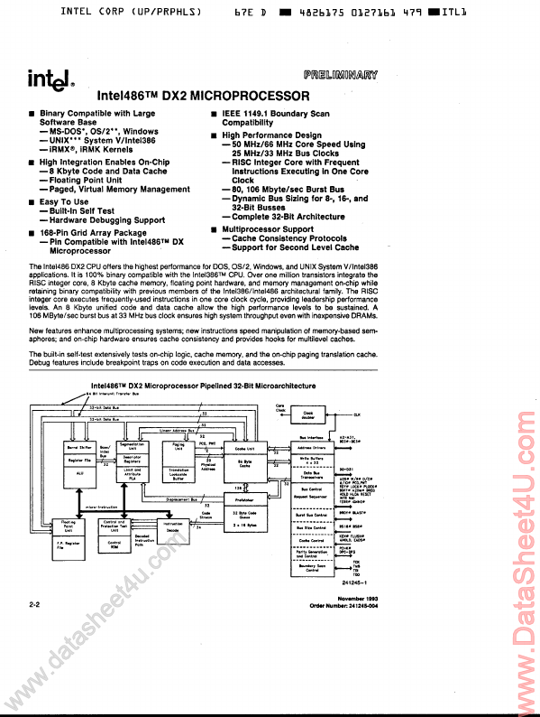 A80486DX2 Intel