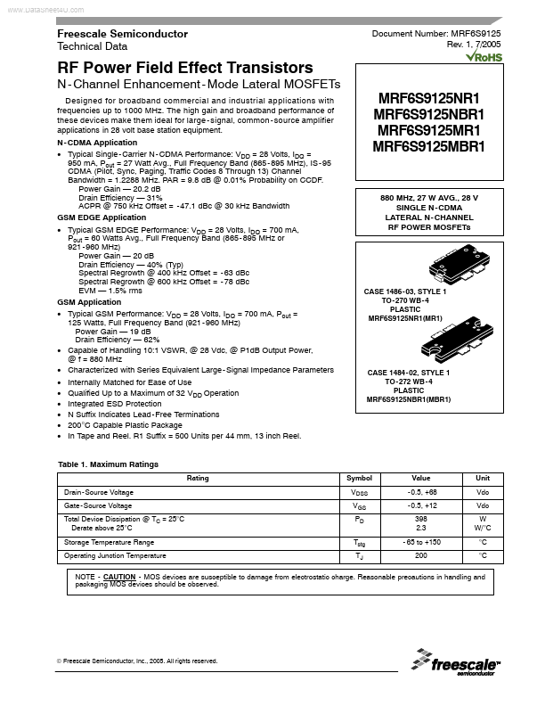 MRF6S9125NR1