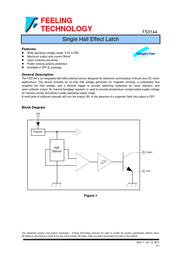 FS3144 Feeling Technology