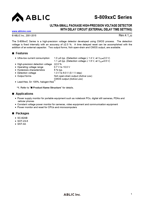 S-80923C ABLIC