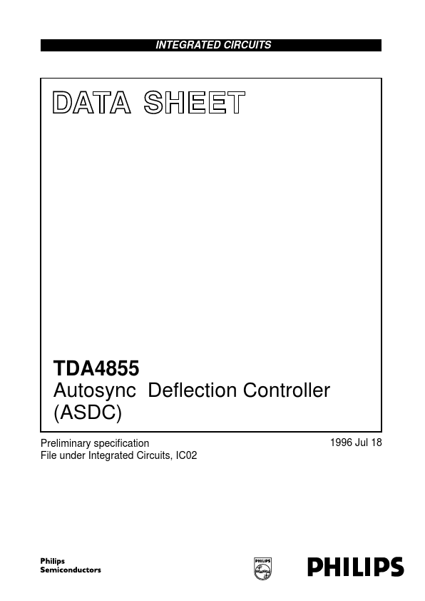 <?=TDA4855?> डेटा पत्रक पीडीएफ