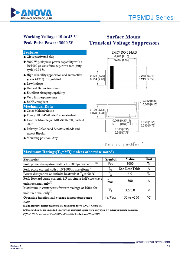 TPSMDJ20CA