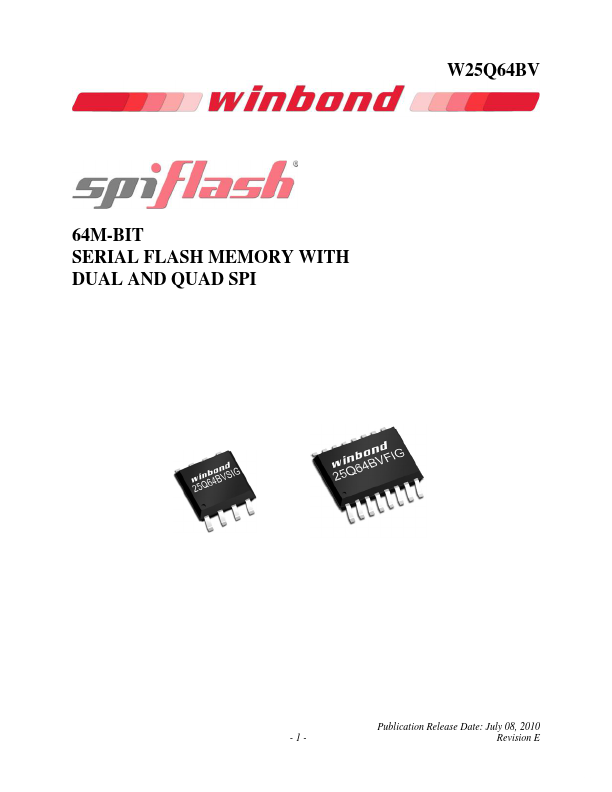 W25Q64BVSFIP Winbond