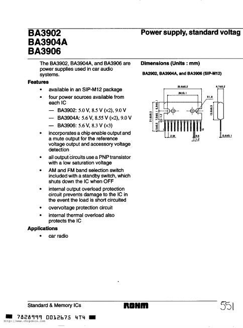 BA3906 Rohm