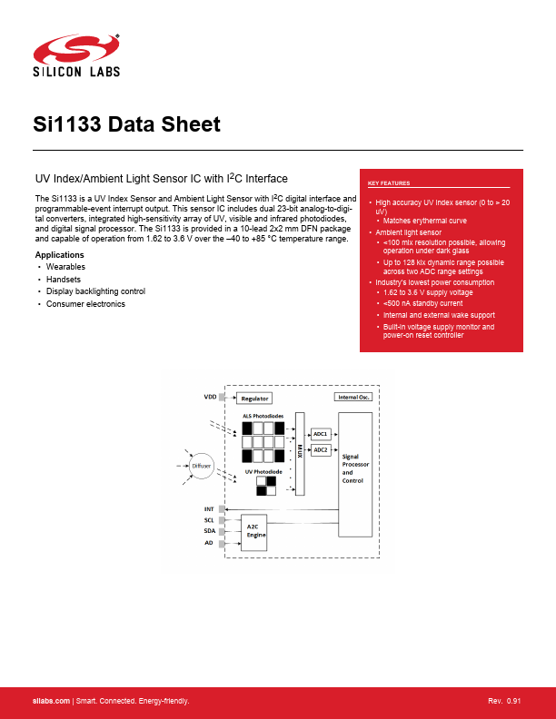 <?=SI1133?> डेटा पत्रक पीडीएफ