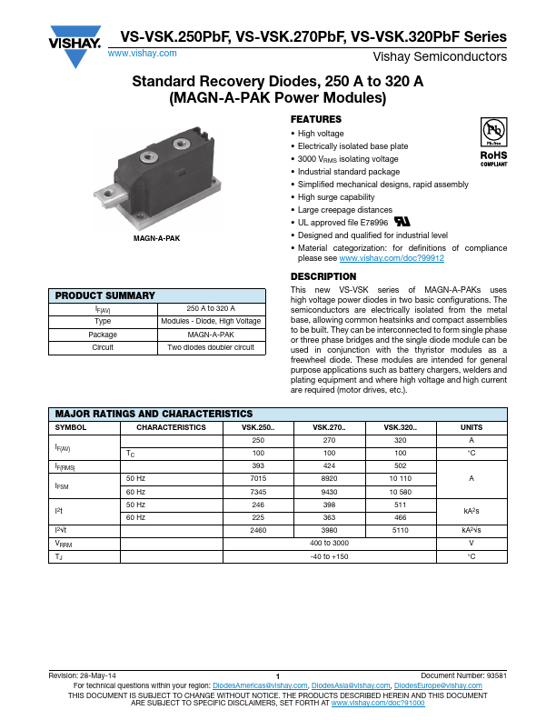 VS-VSKE320-08PBF