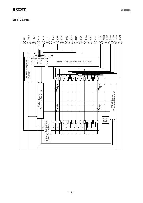 LCX012BL