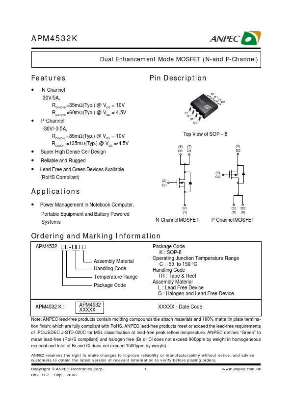 APM4532K