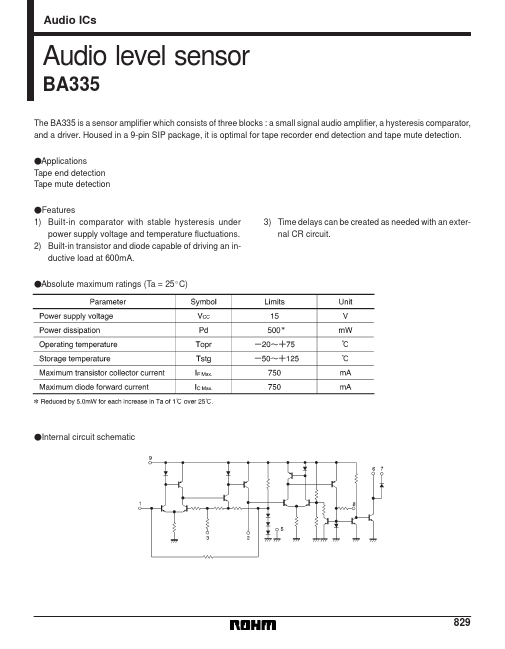 <?=BA335?> डेटा पत्रक पीडीएफ