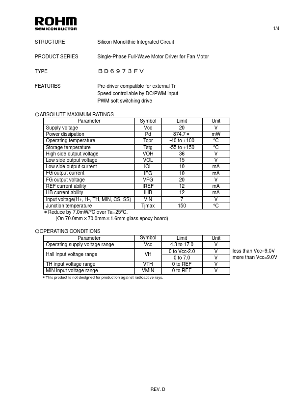 BD6973FV Rohm