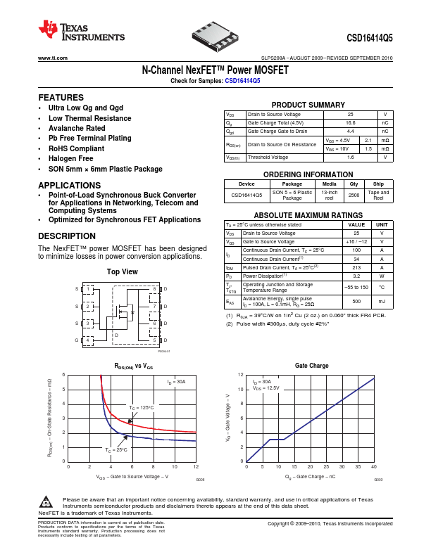 CSD16414Q5