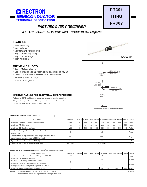 FR301 Rectron