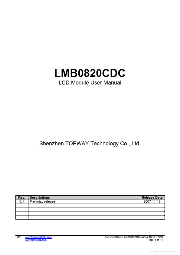 LMB0820CDC