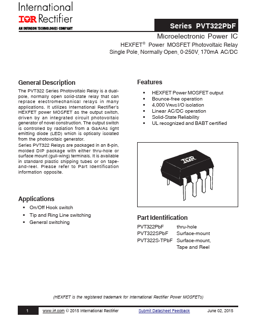 PVT322PbF International Rectifier