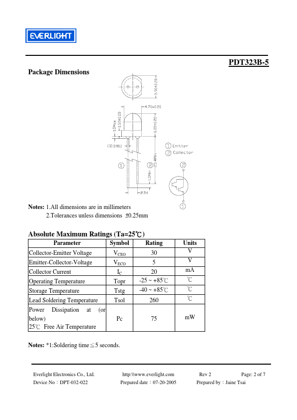 PDT323B-5