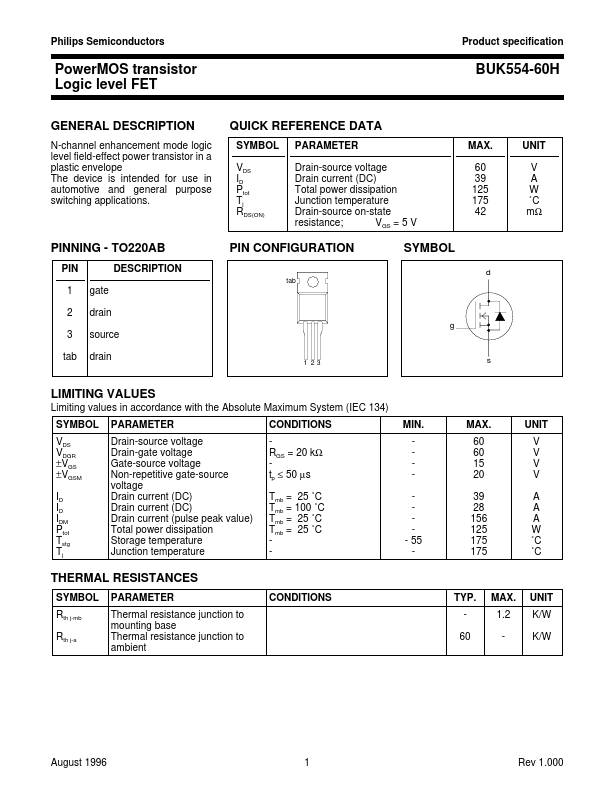 BUK554-60H