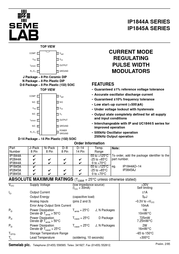 IP3845A Seme LAB