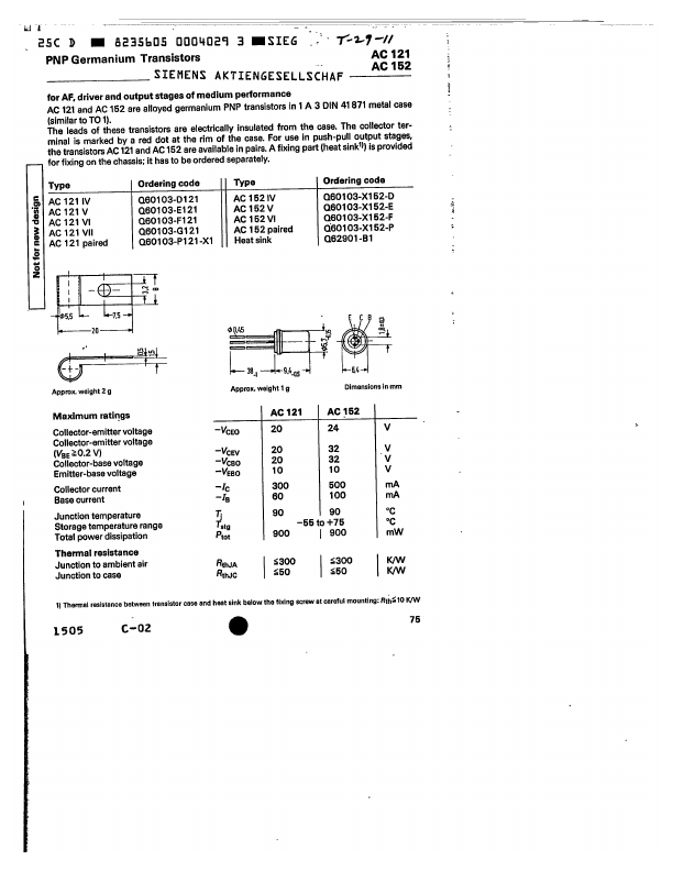 <?=Q60103-E121?> डेटा पत्रक पीडीएफ