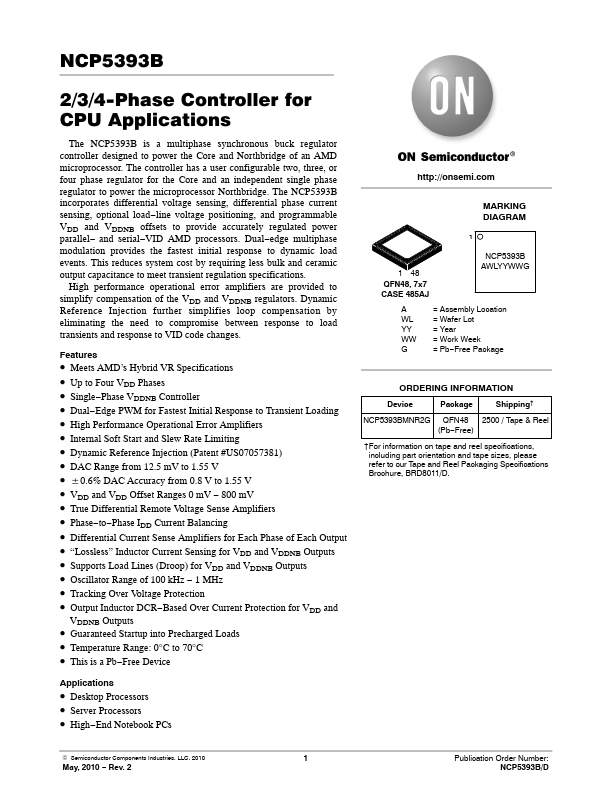 NCP5393B ON Semiconductor